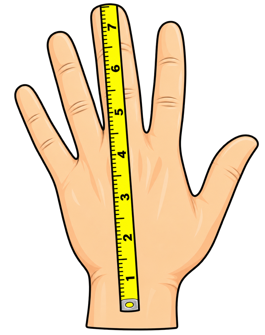 Gloves size chart