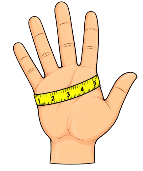 Gloves size chart